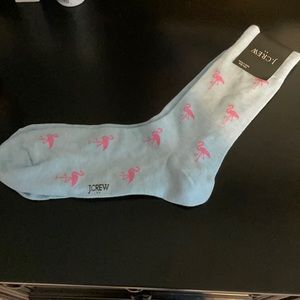 Jcrew Flamingo Socks
